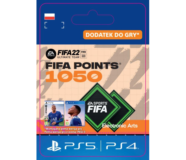SONY FIFA 22 FUT 1050 Points - 1385967 - zdjęcie